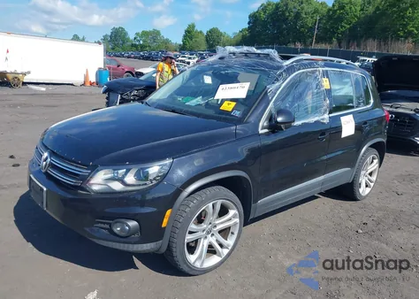 2012 Volkswagen Tiguan Sel из США, поврежденный, VIN WVGBV7AX2CW568424